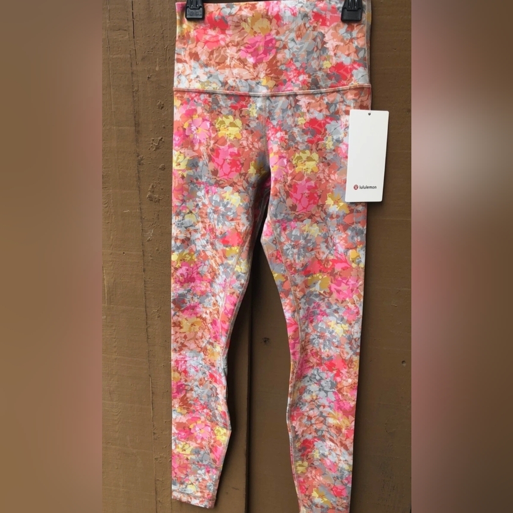 LULULEMON Align HR - Size 2 - Inflorescense Multi - Picture 2 of 5